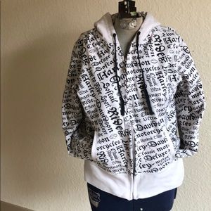 Harley Davidson hooded zip up
